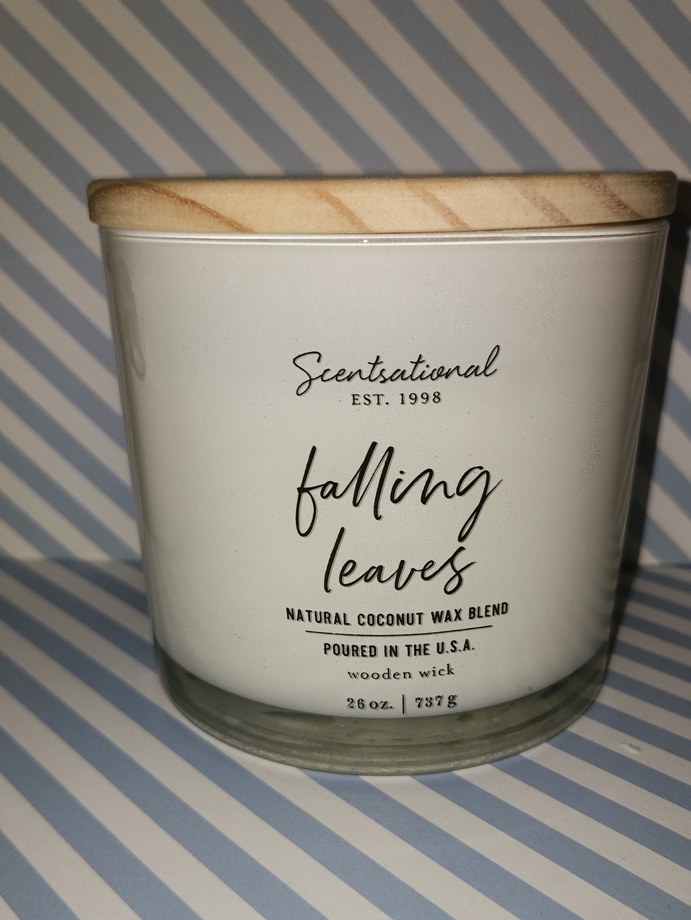 Brand New Scentsational  Falling Leaves Candle